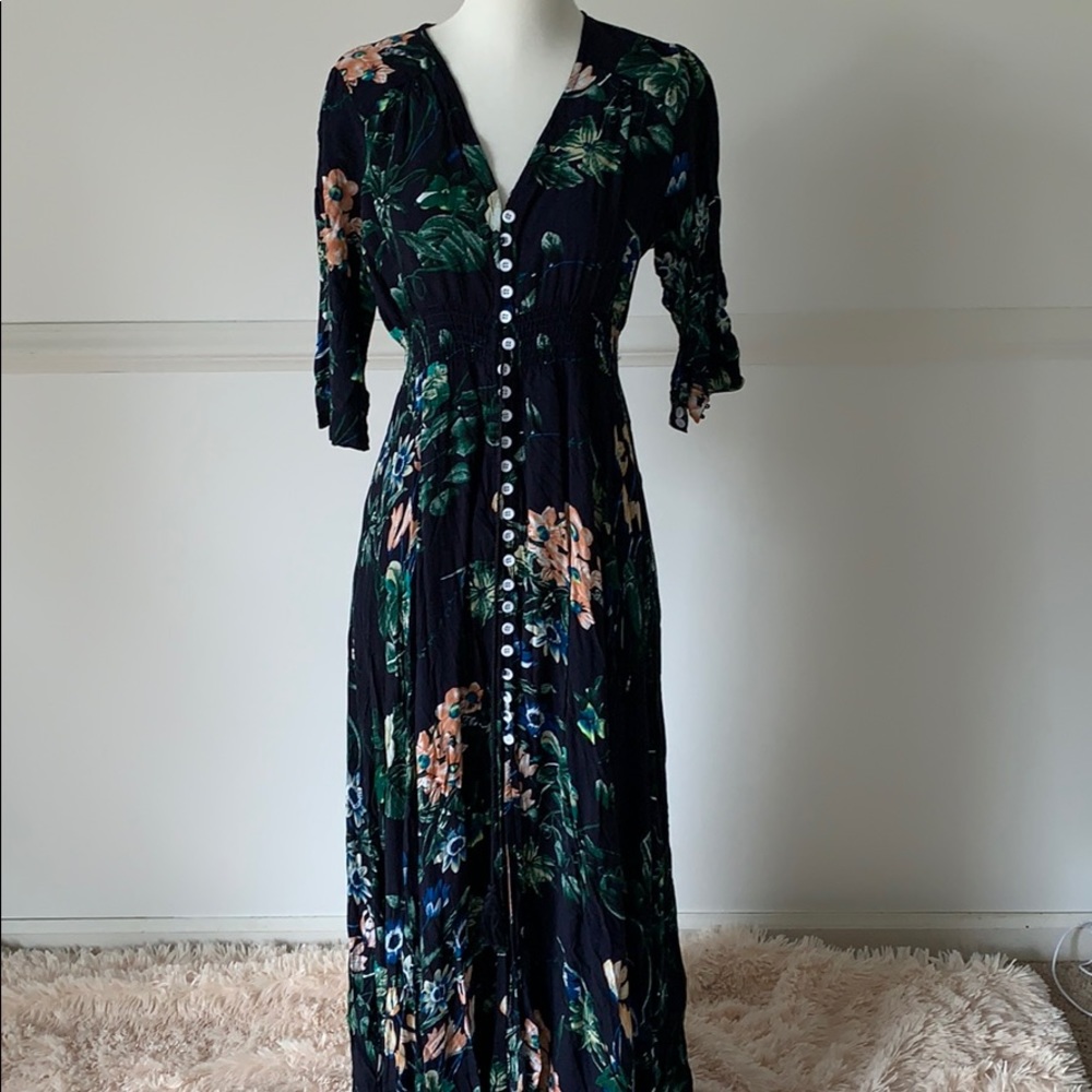 Floral maxi dress